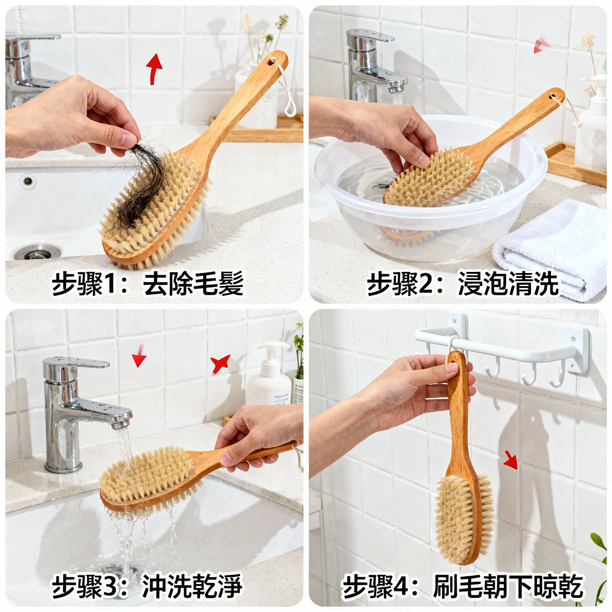 【2025】天然鬃毛刷保養清潔全攻略|10大秘訣延長使用壽命、正確清洗晾乾方法