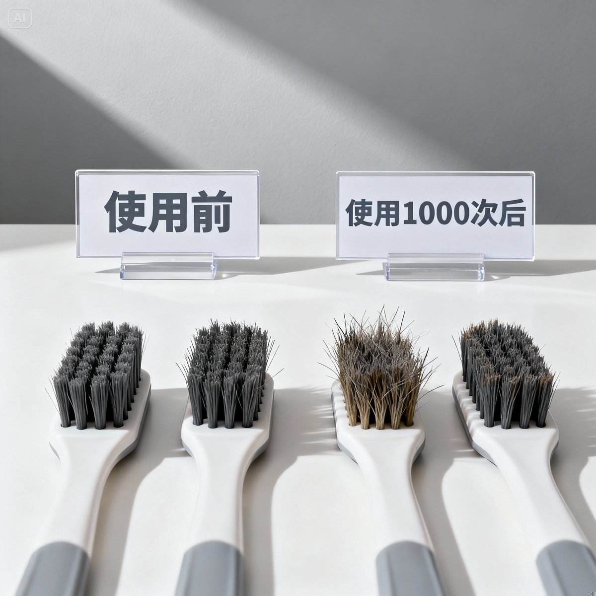 custom brush application case before after comparison