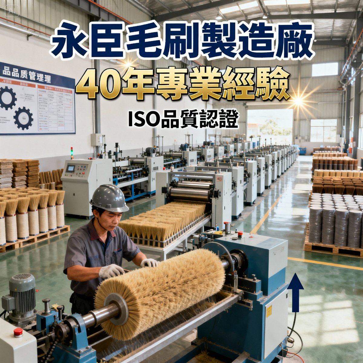 毛刷工廠直營完整指南|40年製造經驗・價格透明・客製化服務・永臣毛刷