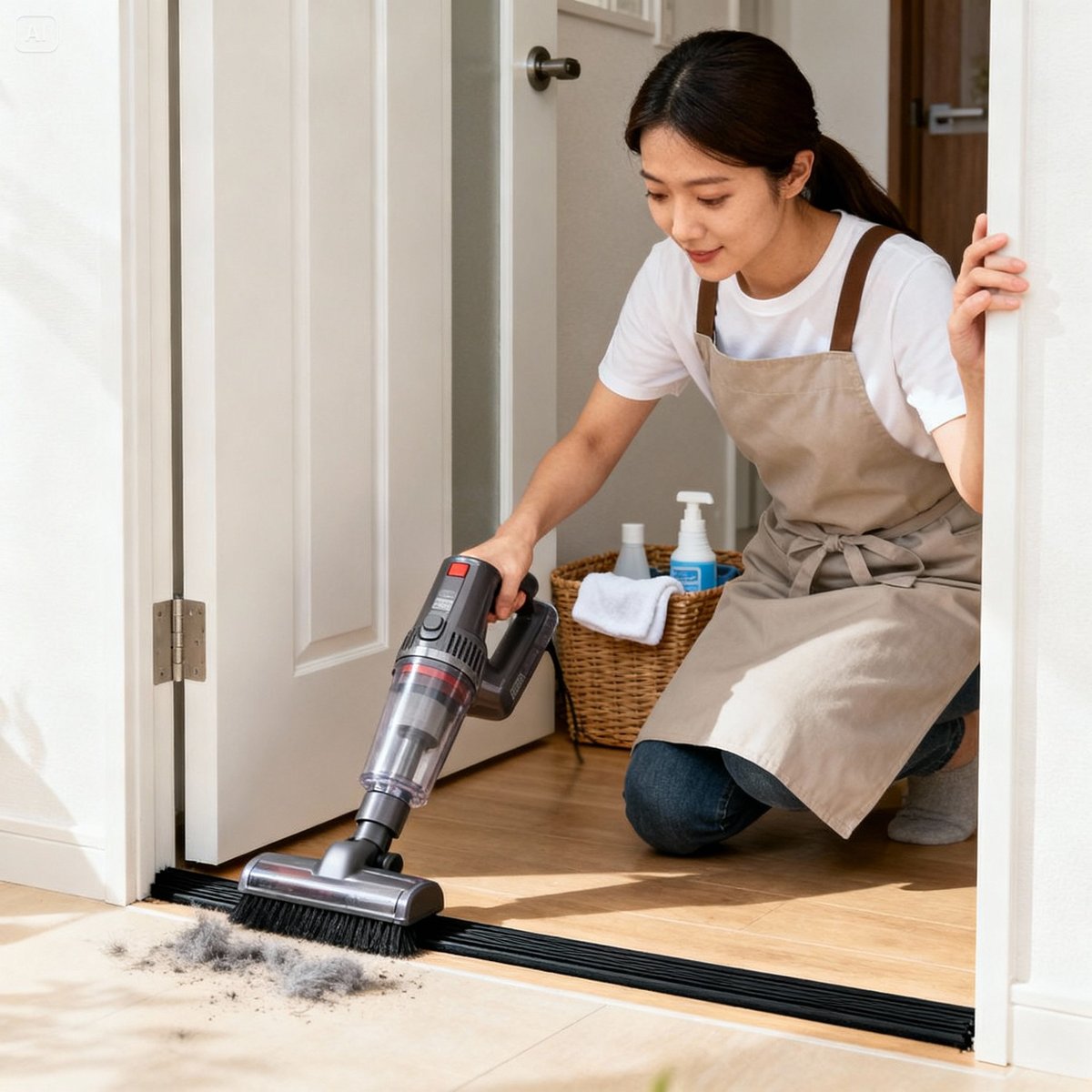 brush strip cleaning maintenance