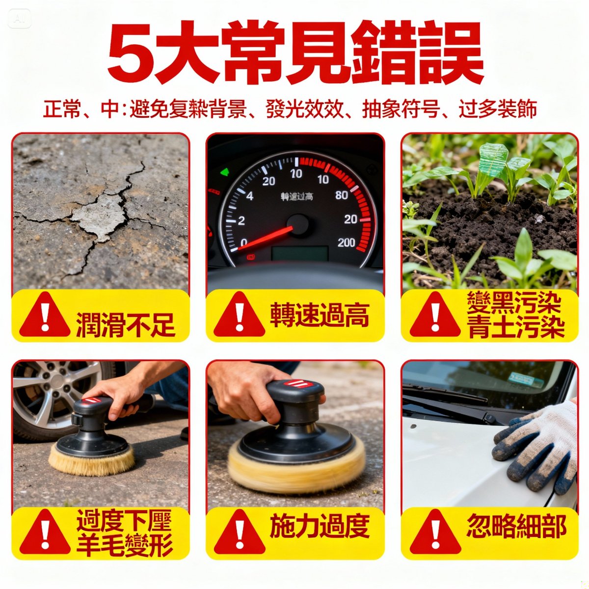 clay bar polishing five common mistakes warnings