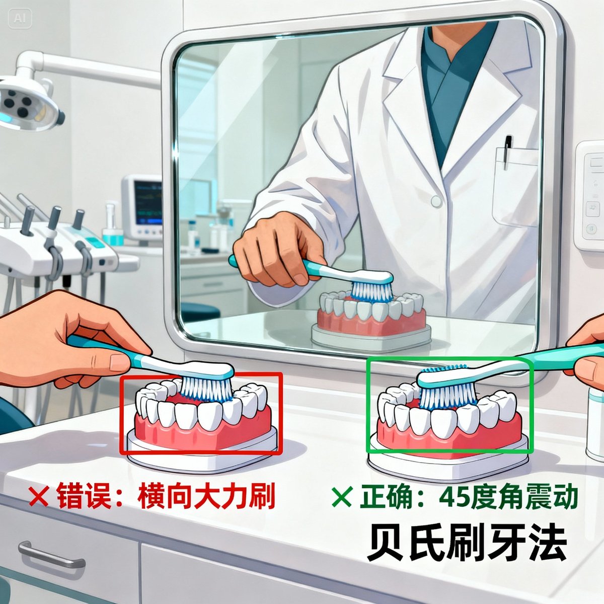 軟毛牙刷刷不乾淨?牙醫師教你正確刷牙技巧