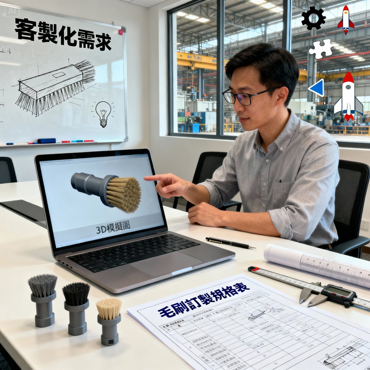 客製化毛刷完全指南|訂製價格、工廠推薦與製作流程|永臣毛刷