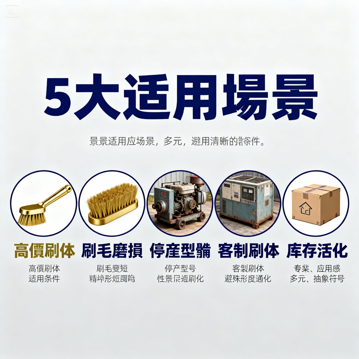 five applicable scenarios for tufting service