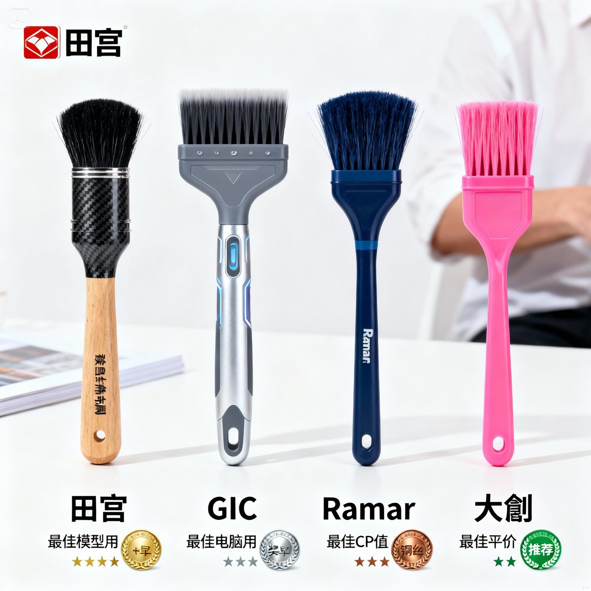 靜電刷推薦2025|田宮/GIC/大創防靜電刷完整比較與評測【最新版】