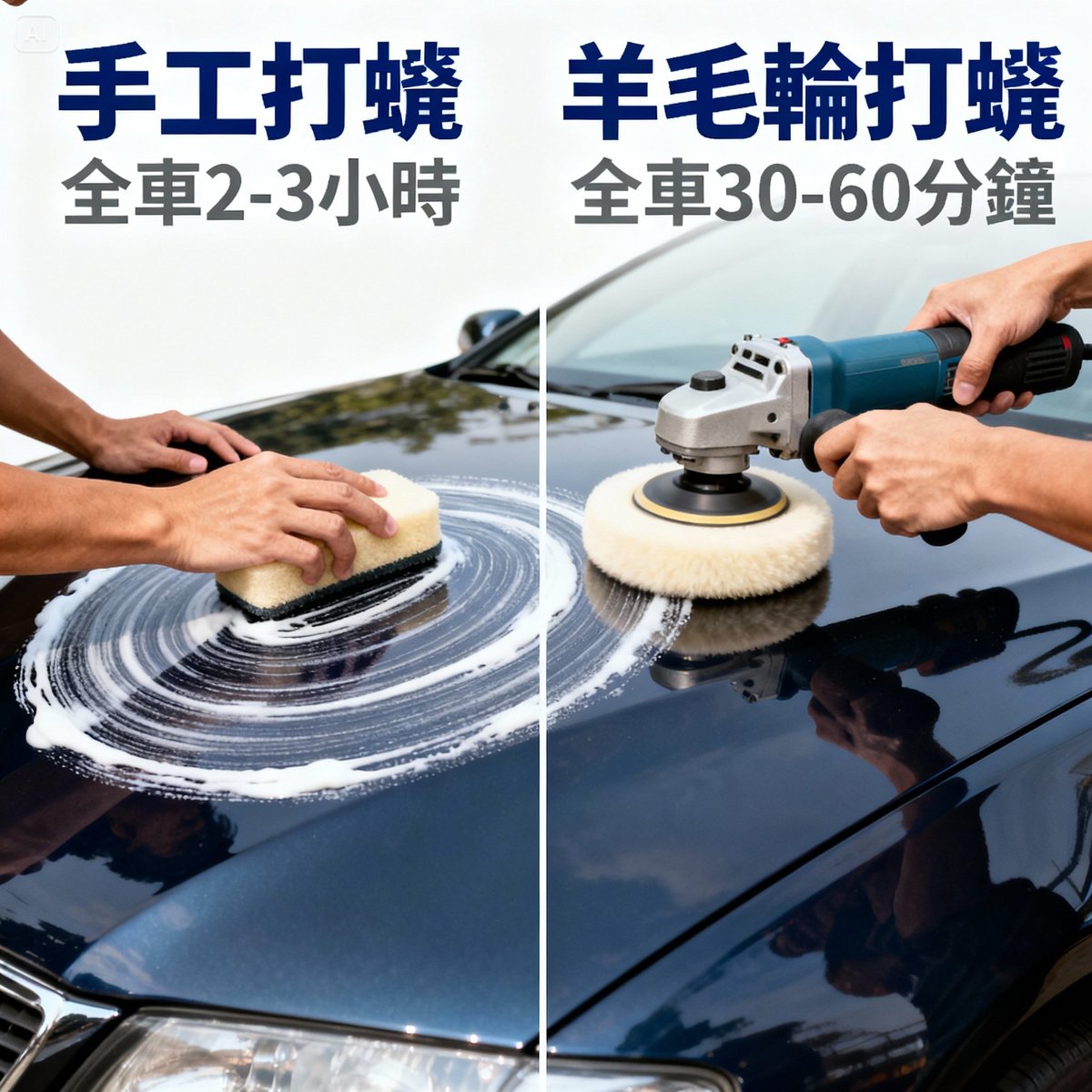 打蠟專用羊毛輪選購指南|規格、用法與推薦【汽車美容必備】