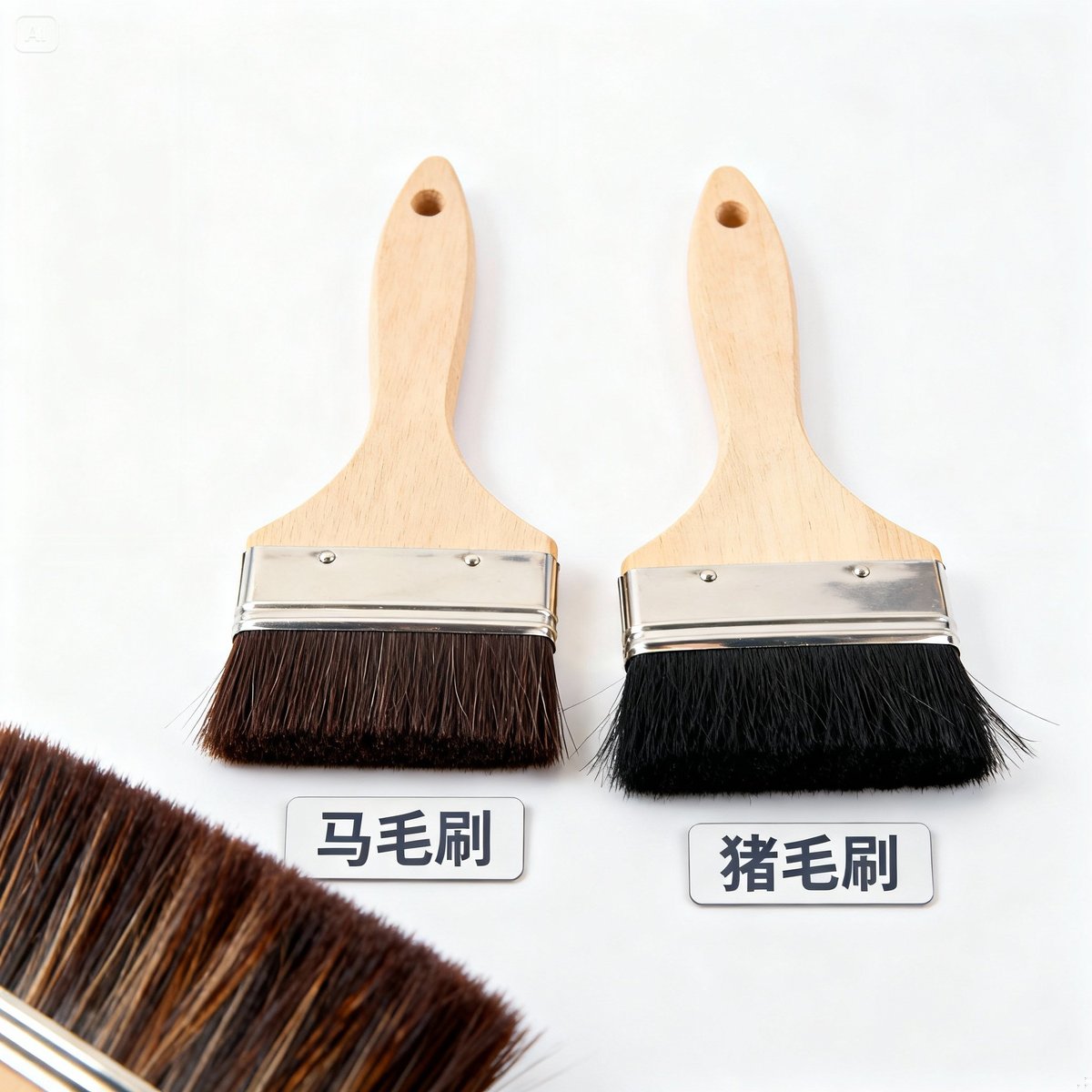馬毛刷 vs 豬毛刷完整比較|硬度、價格、用途差異一次看懂【2025】