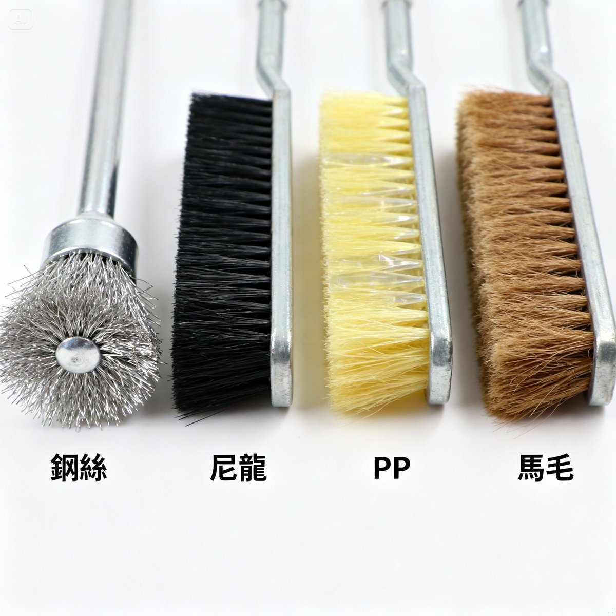 industrial brush bristle materials comparison