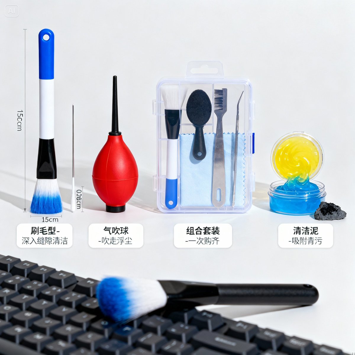 鍵盤清潔刷推薦|3C 清潔刷哪裡買?完整選購指南