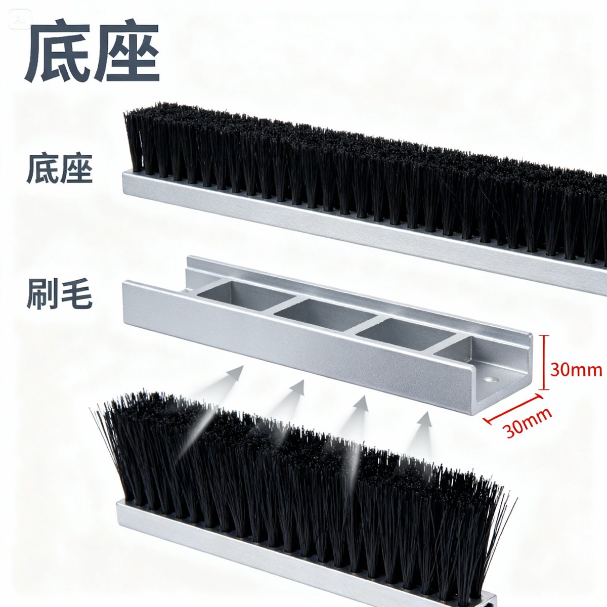 長毛刷條完整介紹|工業密封與清潔應用【2025專業指南】