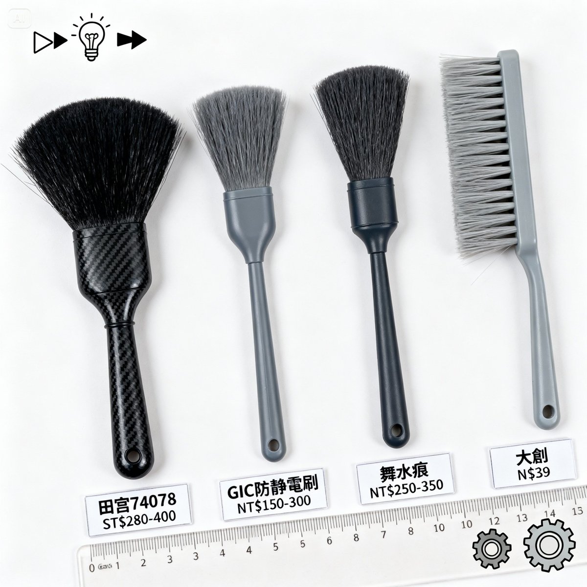 模型除塵刷推薦|高達/建築模型專用清潔工具指南【2025最新】