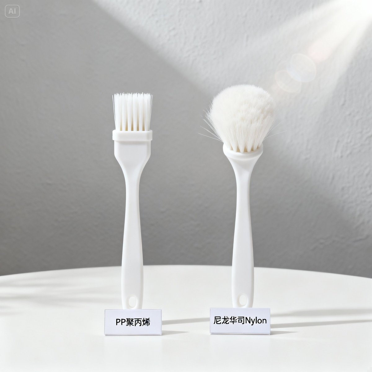 pp nylon food grade brushes comparison