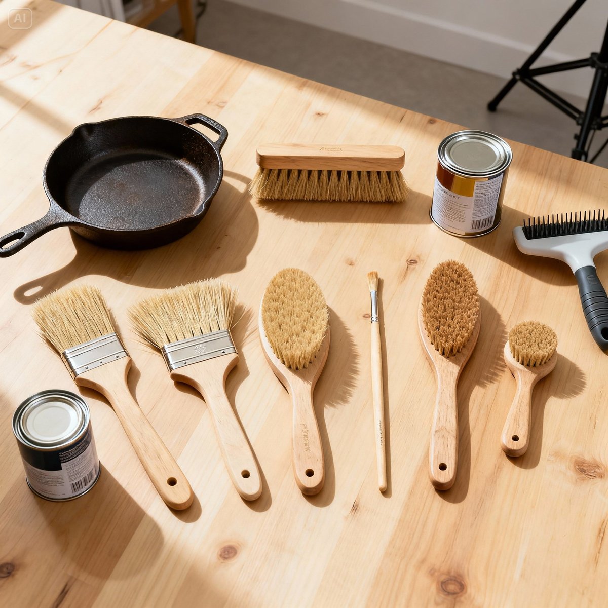 【2025】鬃毛刷完整指南|豬鬃刷身體去角質、鑄鐵鍋清潔與多元用途推薦