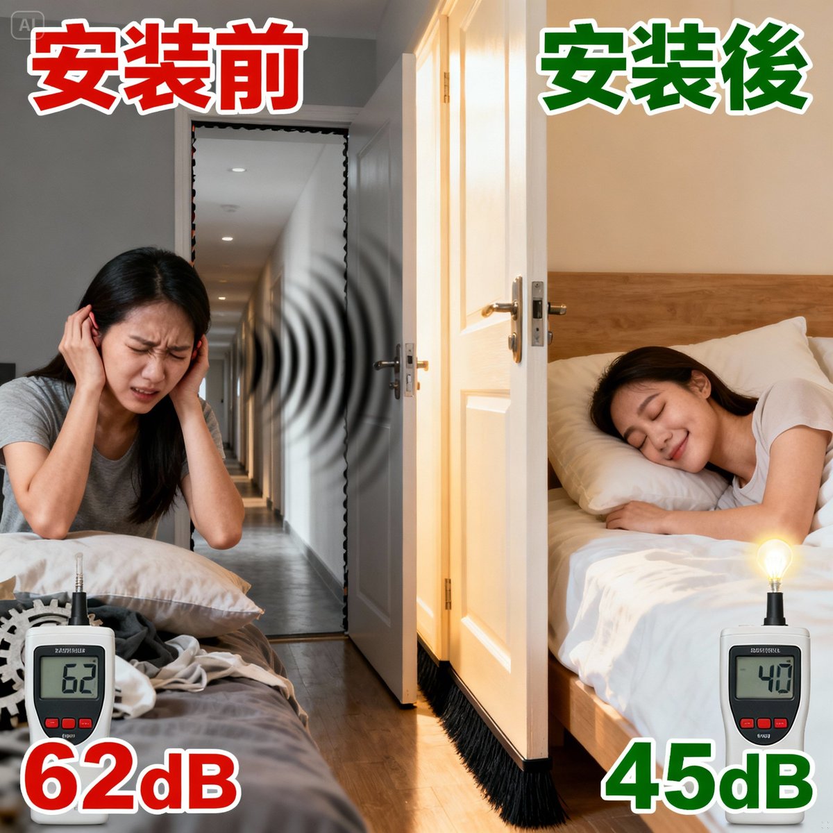 門縫毛刷條有用嗎?實測降噪25分貝、防蟲90%【真實數據+使用者評價】