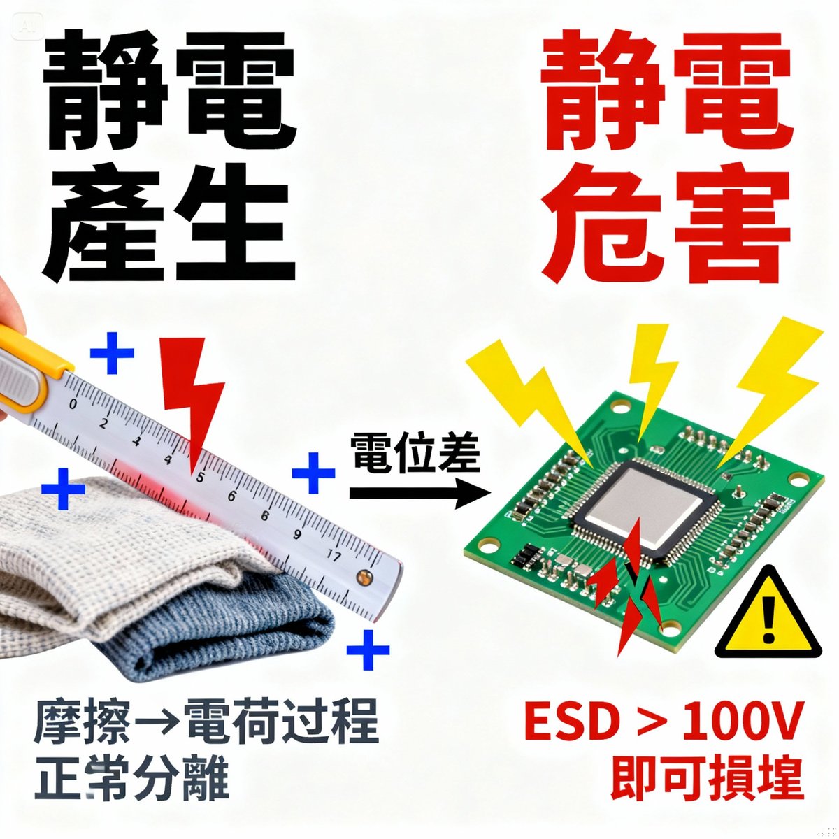 靜電刷原理是什麼?深入解析防靜電除塵的科學原理【圖解說明】