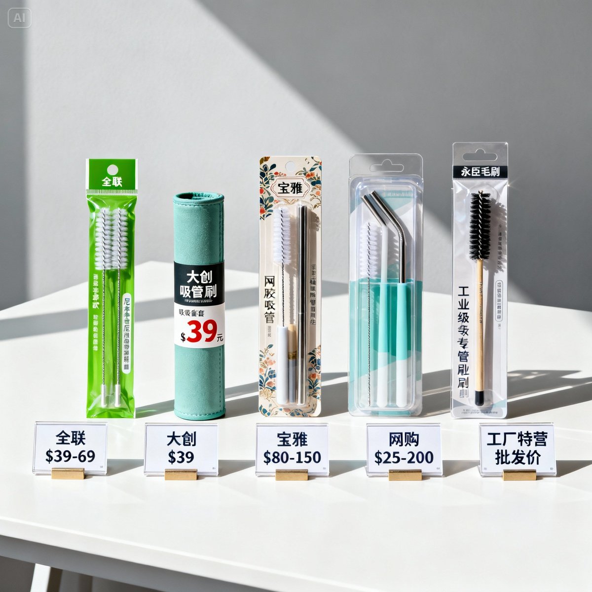 吸管刷哪裡買?2025 最新購買地點與價格完整比較|全聯、大創、網購全攻略