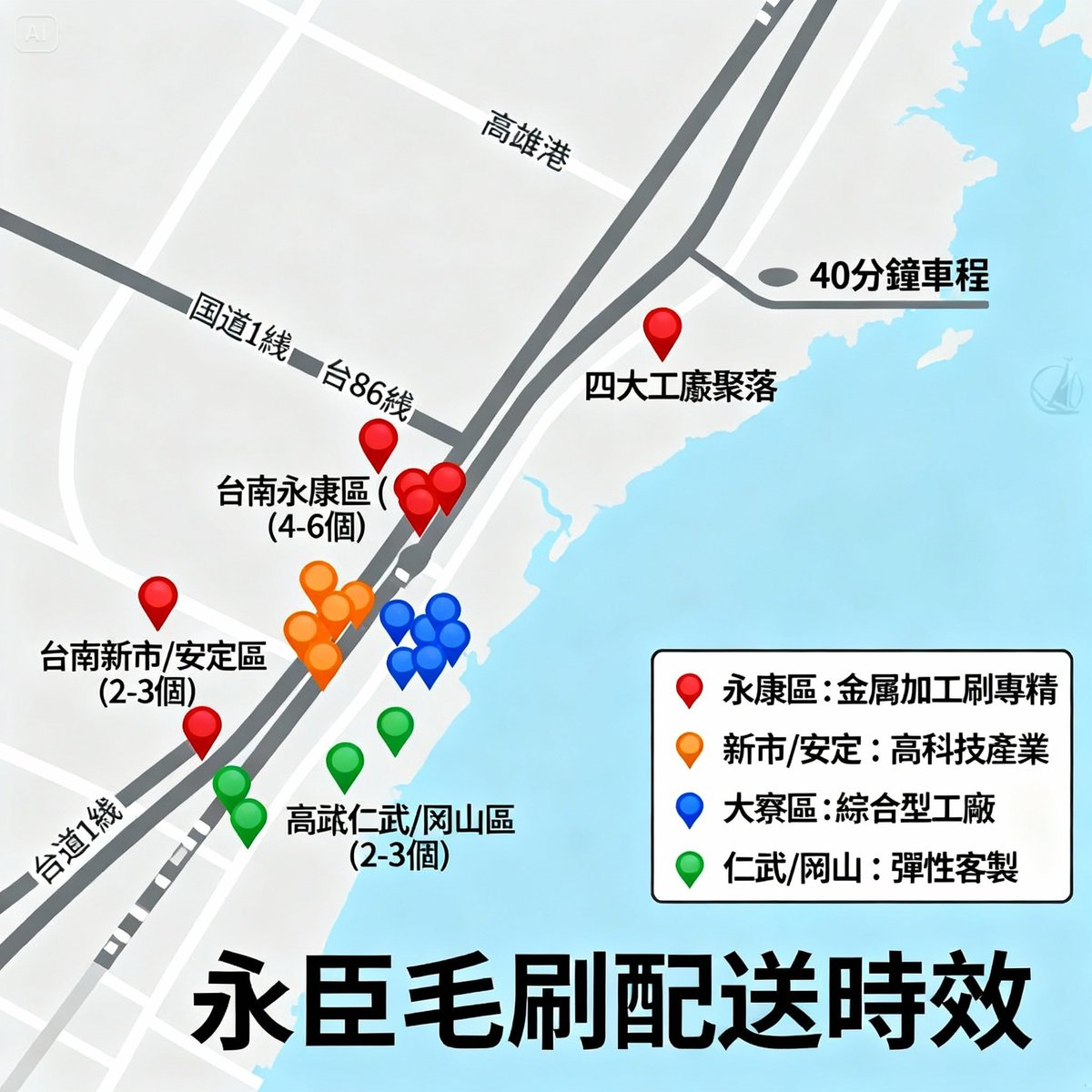 台南毛刷工廠推薦|大寮、永康工業刷供應商完整評比