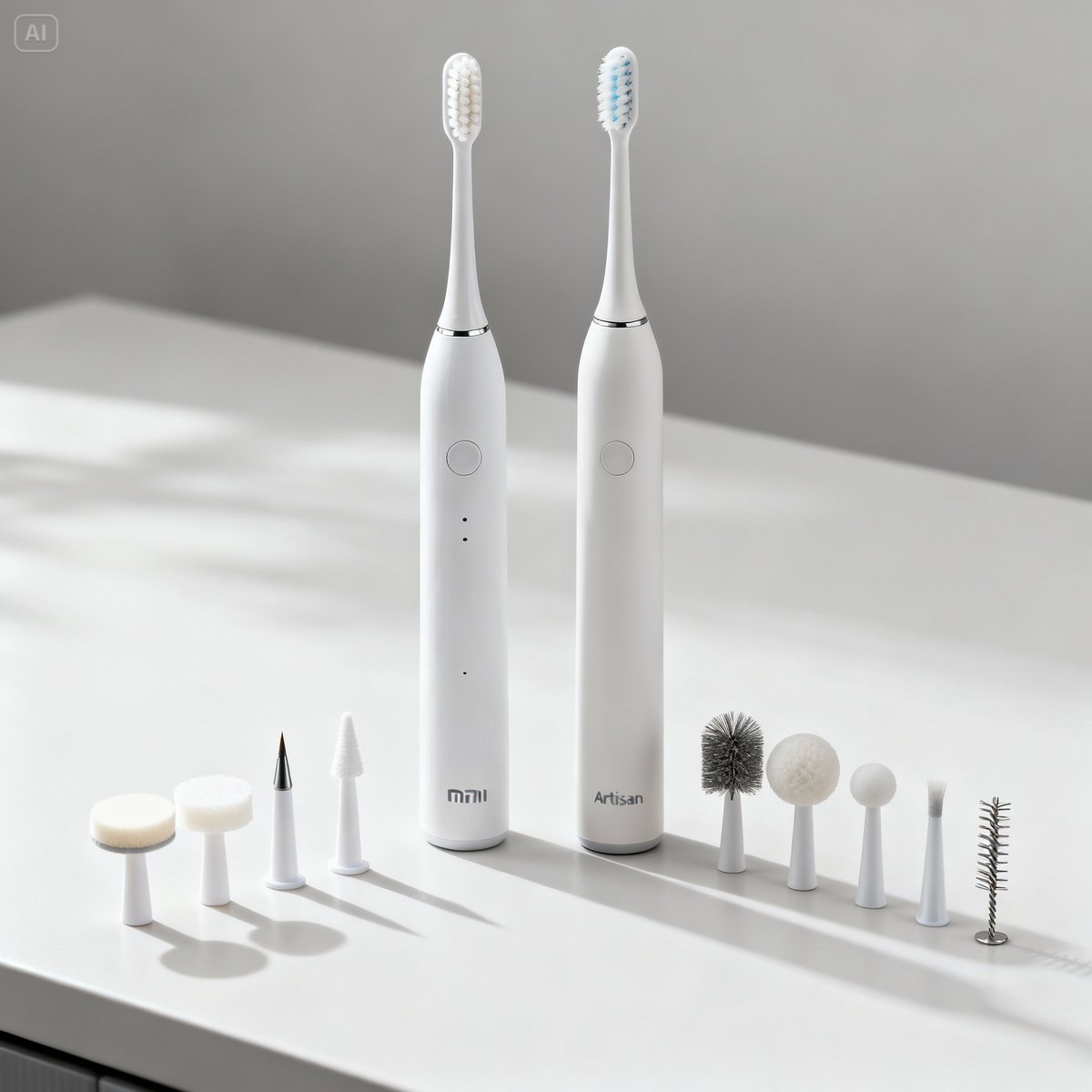 xiaomi artisan electric brush side by side comparison