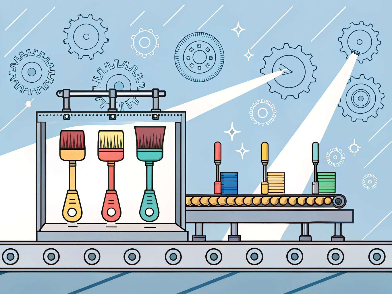 毛刷自動化生產技術 - 永臣毛刷智慧製造解決方案